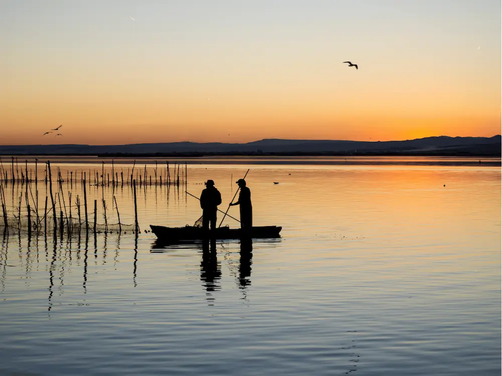 L’Albufera de Valencia.