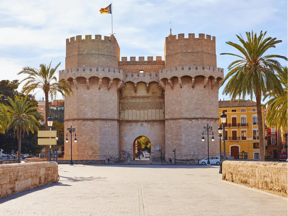 Las Torres de Serrano de Valencia.
