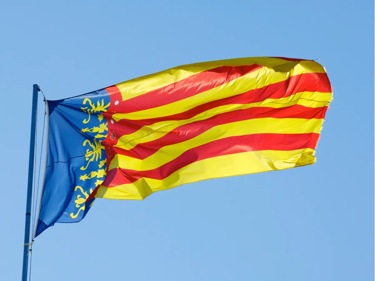 Bandera de Valencia.