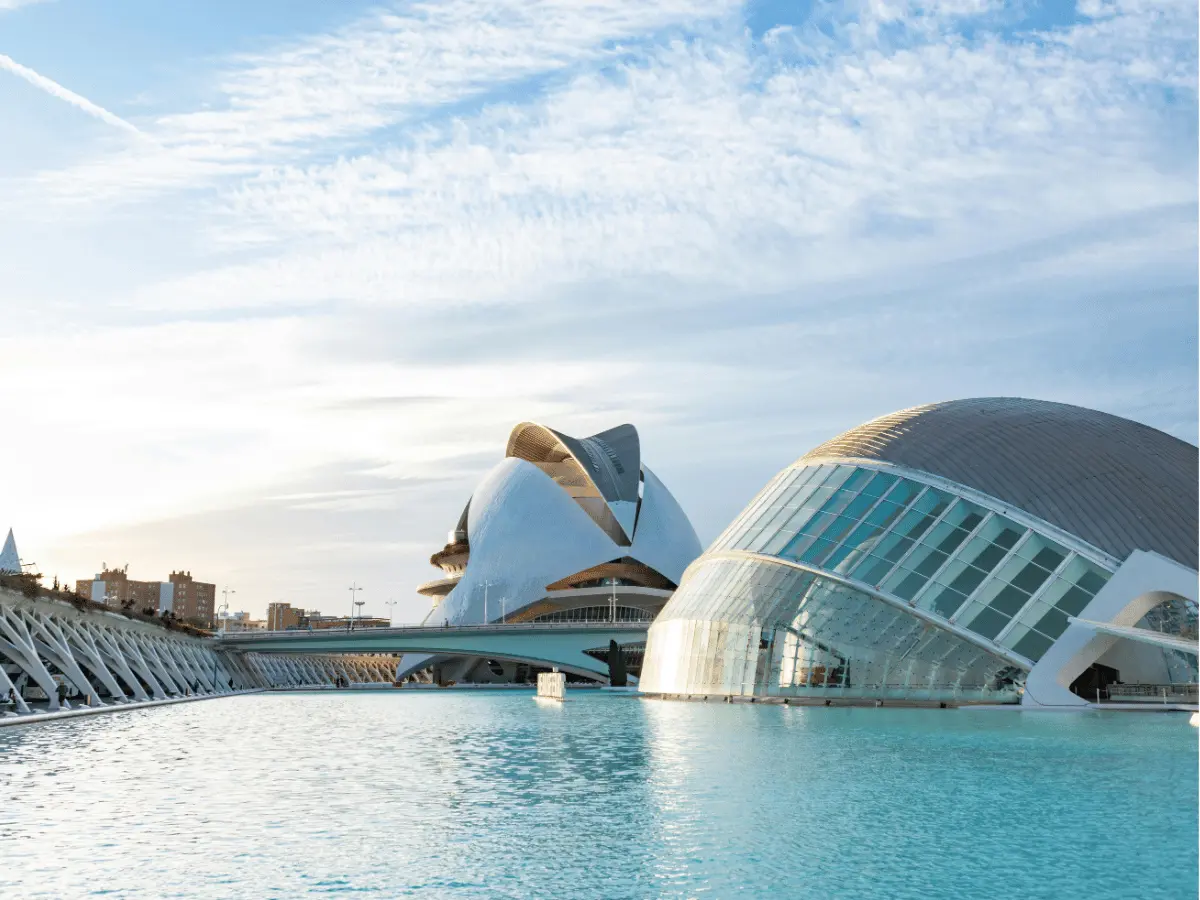 Ciudad de las Artes y las Ciencias de Valencia.